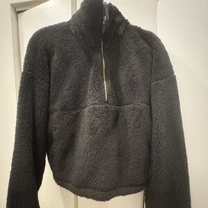 Old Navy Black Sherpa Jacket
